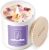 🕯️ Lavender Scented Candle with Crystals (7 oz)